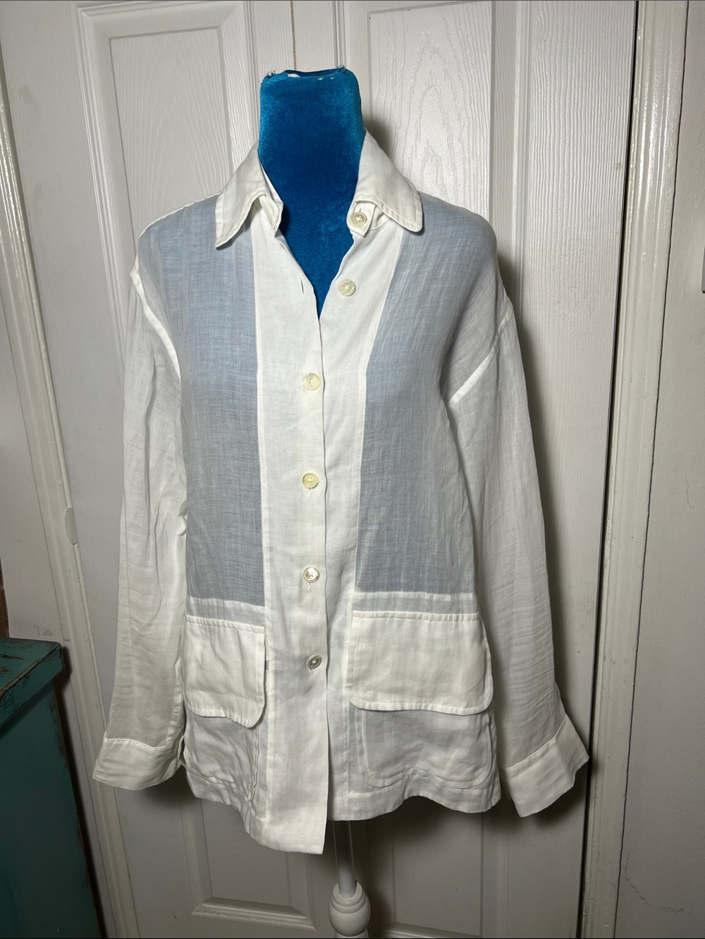 ANN DEMEULEMEESTER Button Down Shirt Women’s 36 Small
